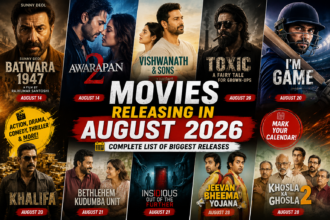 Movies Releasing in August 2026