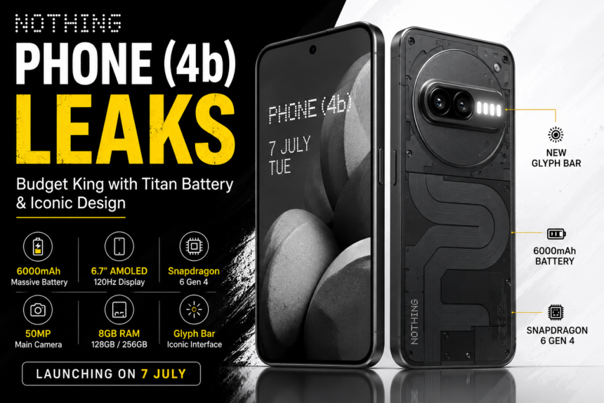 Nothing Phone (4b) Leaks
