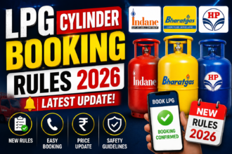 LPG cylinder booking rules 2026