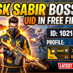 SK Sabir Boss UID in Free Fire MAX profile update