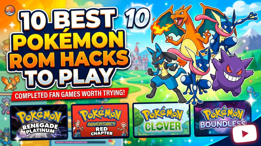 best Pokémon ROM hacks
