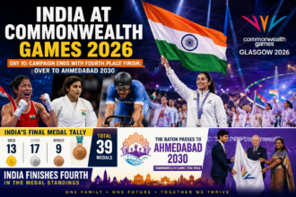 India Commonwealth Games 2026 Medal Tally